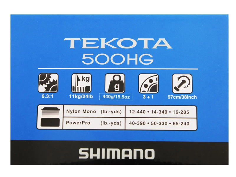 Shimano Tekota 500 A-HG Baitcast Reel 2 Shimano Tekota 500 A-HG Baitcast Reel - Image 2
