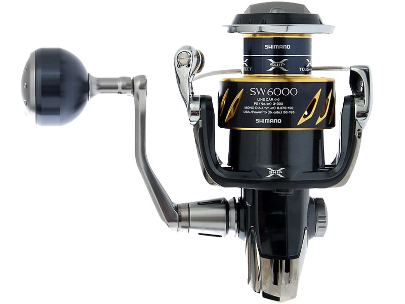 Shimano Stella 6000 SWB HG Spinning Reel 6 Shimano Stella 6000 SWB HG Spinning Reel - Image 6