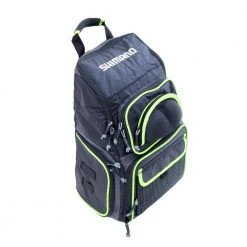 Shimano Backpack With Tacklebox Black/Green XL 8 Shimano Backpack With Tacklebox Black/Green XL -Shimano Sales Store 107282 5 n