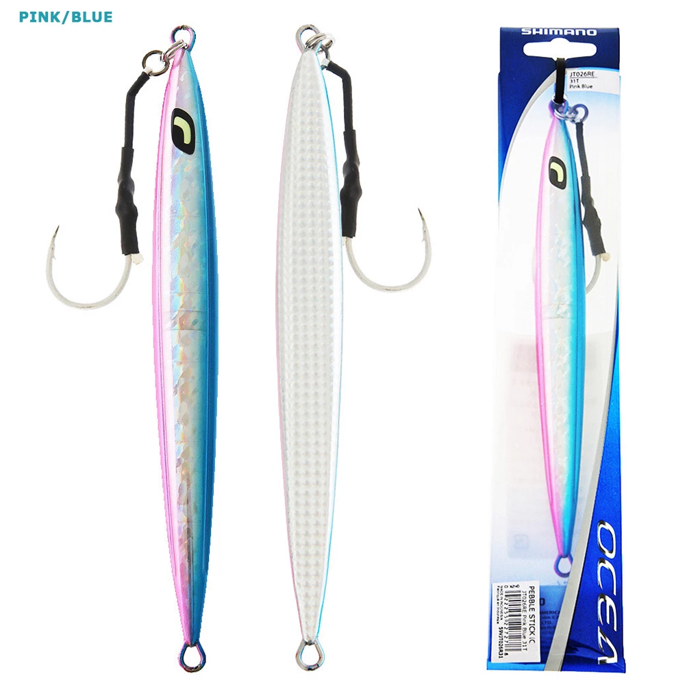 Shimano Ocea Pebble Stick Jig With Assist Hook 350g 1 Shimano Ocea Pebble Stick Jig With Assist Hook 350g