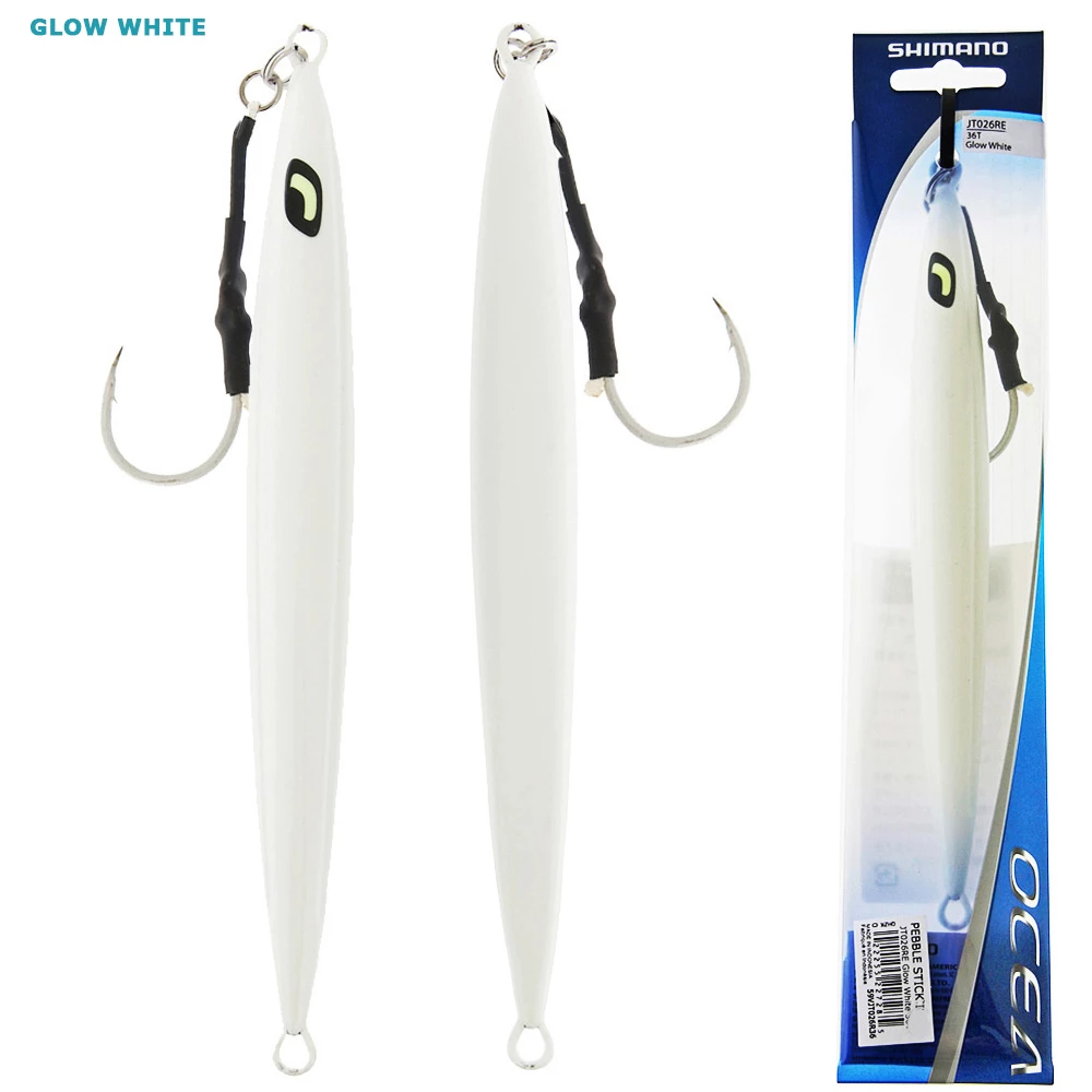 Shimano Ocea Pebble Stick Jig With Assist Hook 350g 2 Shimano Ocea Pebble Stick Jig With Assist Hook 350g - Image 2