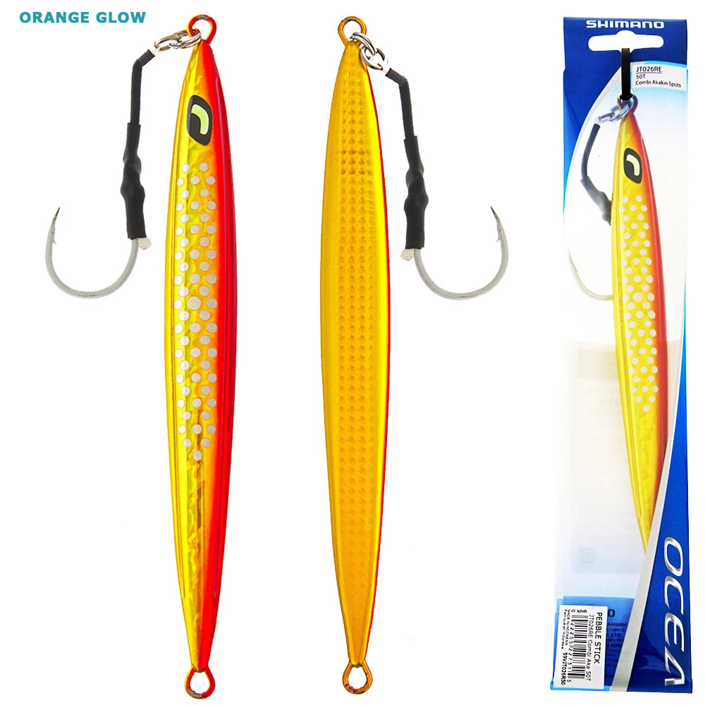 Shimano Ocea Pebble Stick Jig With Assist Hook 350g 5 Shimano Ocea Pebble Stick Jig With Assist Hook 350g - Image 5