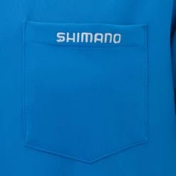Shimano Sports Mens Polo Shirt With Pocket Blue L 6 Shimano Sports Mens Polo Shirt With Pocket Blue L -Shimano Sales Store 113403 4 n y 2