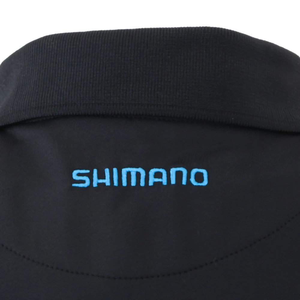 Shimano Sports Mens Polo Shirt With Pocket Black M 4 Shimano Sports Mens Polo Shirt With Pocket Black M - Image 4