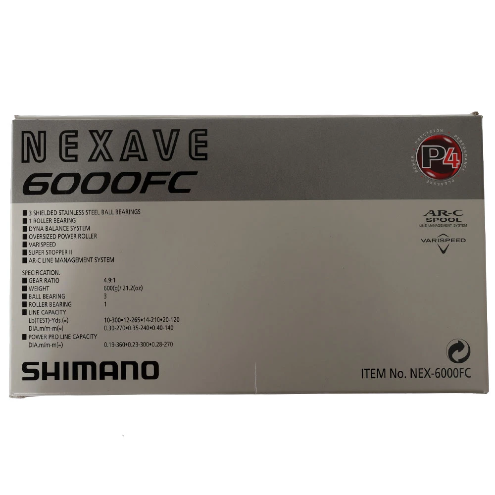 Shimano Nexave 6000 F Spinning Reel 2 Shimano Nexave 6000 F Spinning Reel - Image 2