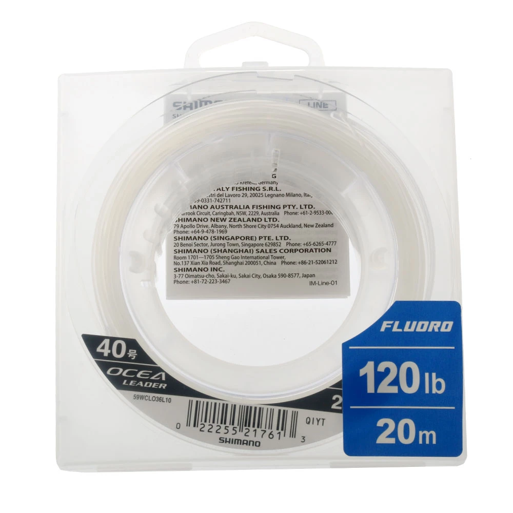 Shimano Ocea EX Fluorocarbon Leader 20m 120lb 2 Shimano Ocea EX Fluorocarbon Leader 20m 120lb - Image 2