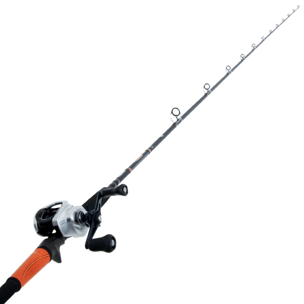 Shimano Tranx 200A-HG And #KAOS Baitcaster Combo 7ft 11in 40-70g 2pc Orange 1 Shimano Tranx 200A-HG And #KAOS Baitcaster Combo 7ft 11in 40-70g 2pc Orange