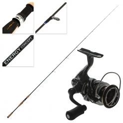 Shimano Sustain 2500FI HG And Energy Concept Trout Spin Combo 8'2'' 2-14g 2pc