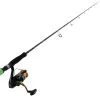 Shimano Nasci 4000FB XG And #KAOS Softbait Combo 7ft 10-20lb 2pc Lime Green