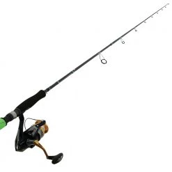 Shimano Nasci 4000FB XG And #KAOS Softbait Combo 7ft 10-20lb 2pc Lime Green