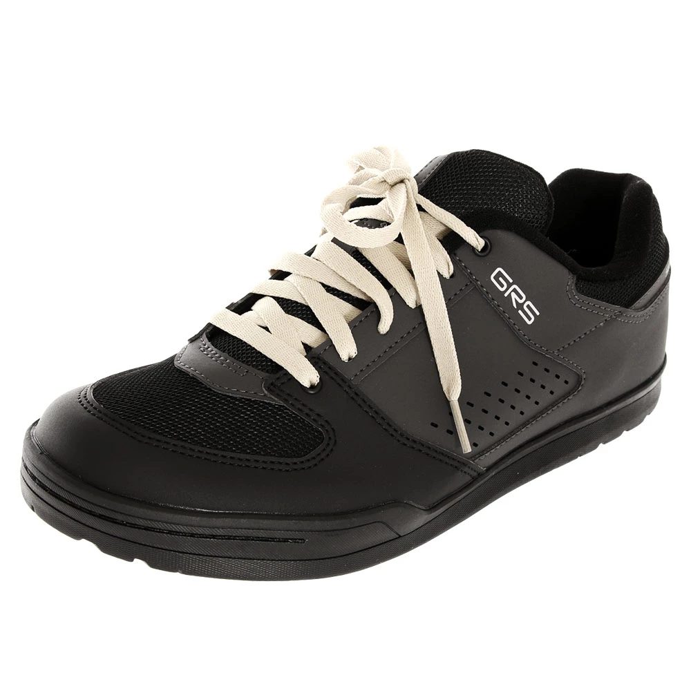 Shimano Flat Sole Mens MTB Shoes Black Grey 2 Shimano Flat Sole Mens MTB Shoes Black Grey - Image 2