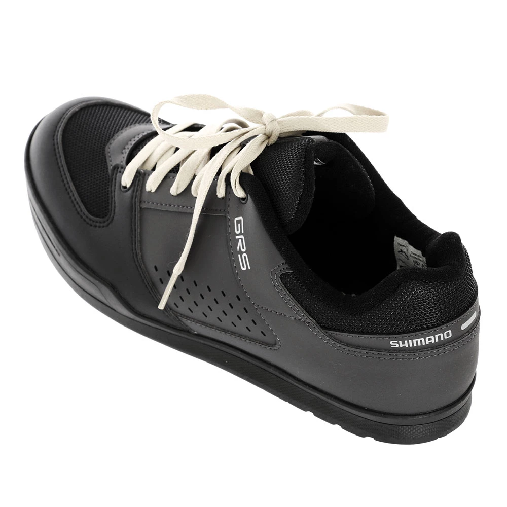 Shimano Flat Sole Mens MTB Shoes Black Grey 4 Shimano Flat Sole Mens MTB Shoes Black Grey - Image 4