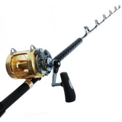 Shimano Tiagra 50 WLRSA Ultra Nano Alps Roller Game Combo 5ft 4in 24-37kg 2pc