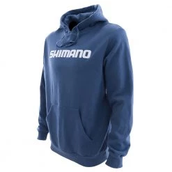 Shimano Corporate Mens Hoodie Navy/White L