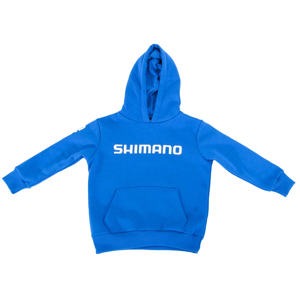 Shimano Corporate Kids Hoodie Blue Size 8 2 Shimano Corporate Kids Hoodie Blue Size 8 - Image 2