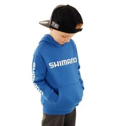 Shimano Corporate Kids Hoodie Blue Size 10 -Shimano Sales Store 130736 8 n y 3