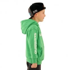 Shimano Corporate Kids Hoodie Green Size 10 -Shimano Sales Store 130748 5 n y 3