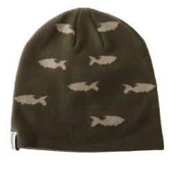 Shimano Knitted Kids Beanie Shark Green