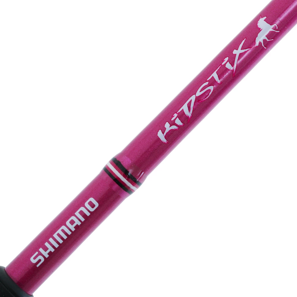 Shimano Kidstix Pink Spinning Rod 6ft 2-5kg 2pc 3 Shimano Kidstix Pink Spinning Rod 6ft 2-5kg 2pc - Image 3
