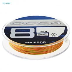 Shimano Ocea 8 Jigging Braid Multicolour 12 Shimano Ocea 8 Jigging Braid Multicolour -Shimano Sales Store 134475 1 pc 1