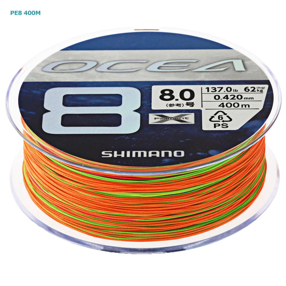 Shimano Ocea 8 Jigging Braid Multicolour 1 Shimano Ocea 8 Jigging Braid Multicolour