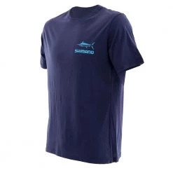 Shimano Marlin T-Shirt Navy Blue 2XL