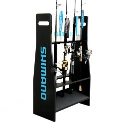 Shimano Rod Rack 14pc Matte Black/White -Shimano Sales Store 149640 5 n