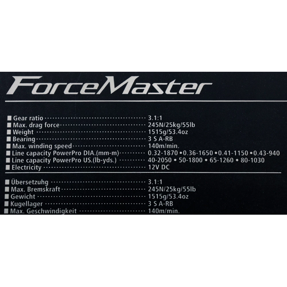 Shimano Forcemaster 9000A Electric Reel 2 Shimano Forcemaster 9000A Electric Reel - Image 2