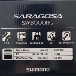 Shimano Saragosa SW A 8000 HG Grappler Type C S82MH Topwater Combo 8ft 2in PE6 2pc -Shimano Sales Store 150862 3 n 1