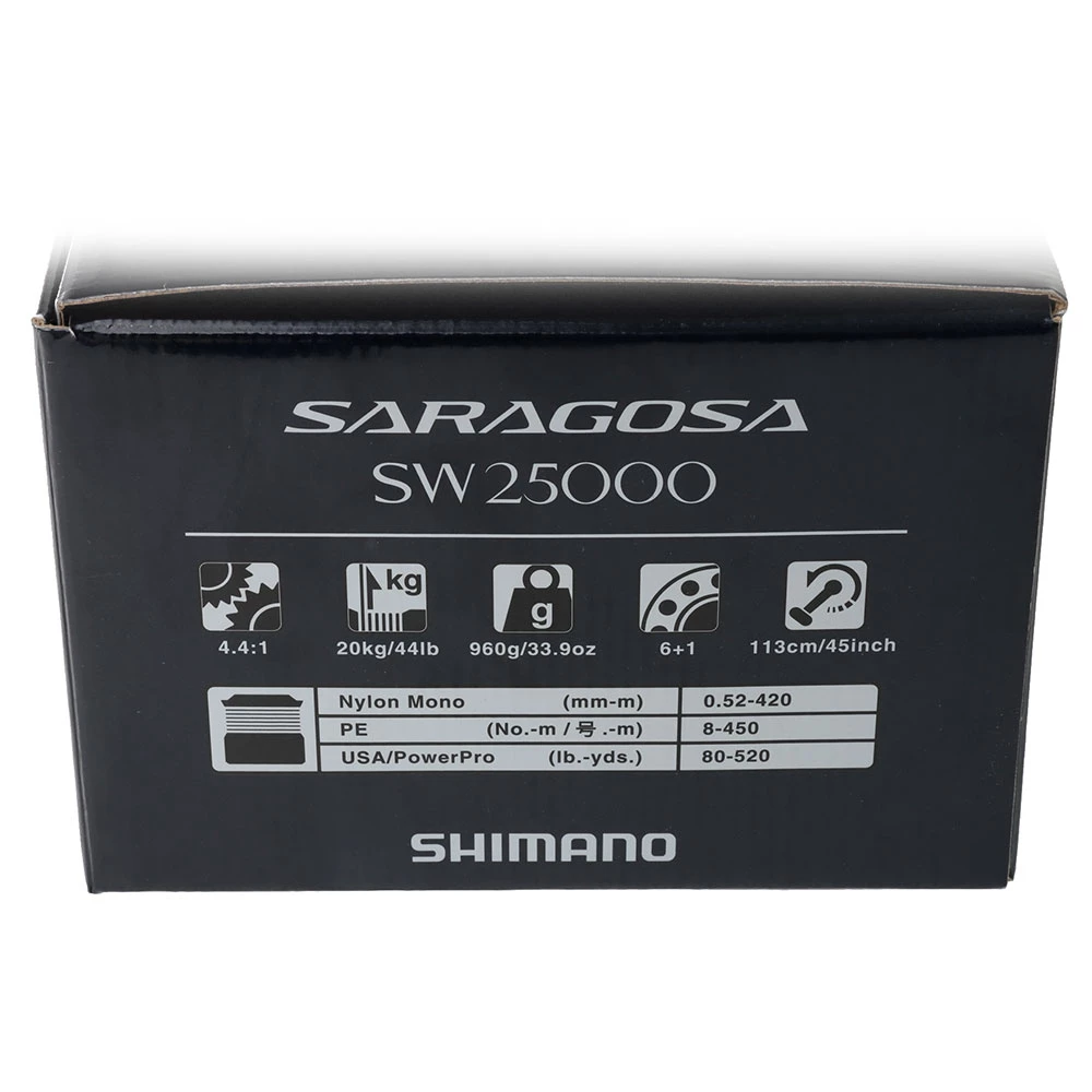 Shimano Saragosa 25000SW A Spinning Reel 2 Shimano Saragosa 25000SW A Spinning Reel - Image 2