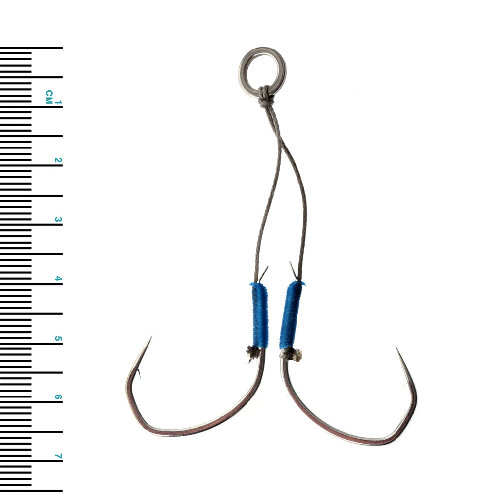 Shimano Butterfly Wing Fall Double Replacement Assist Hook 4/0 2pc 2 Shimano Butterfly Wing Fall Double Replacement Assist Hook 4/0 2pc - Image 2
