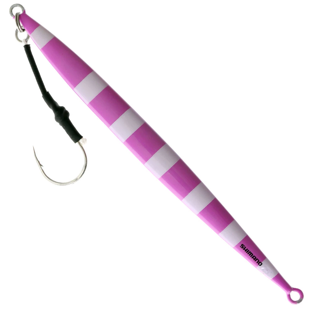 Shimano Ocea Easy Pebble Jig 250g Pink Lumo 2 Shimano Ocea Easy Pebble Jig 250g Pink Lumo - Image 2