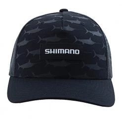 Shimano Embossed Marlin Cap Black