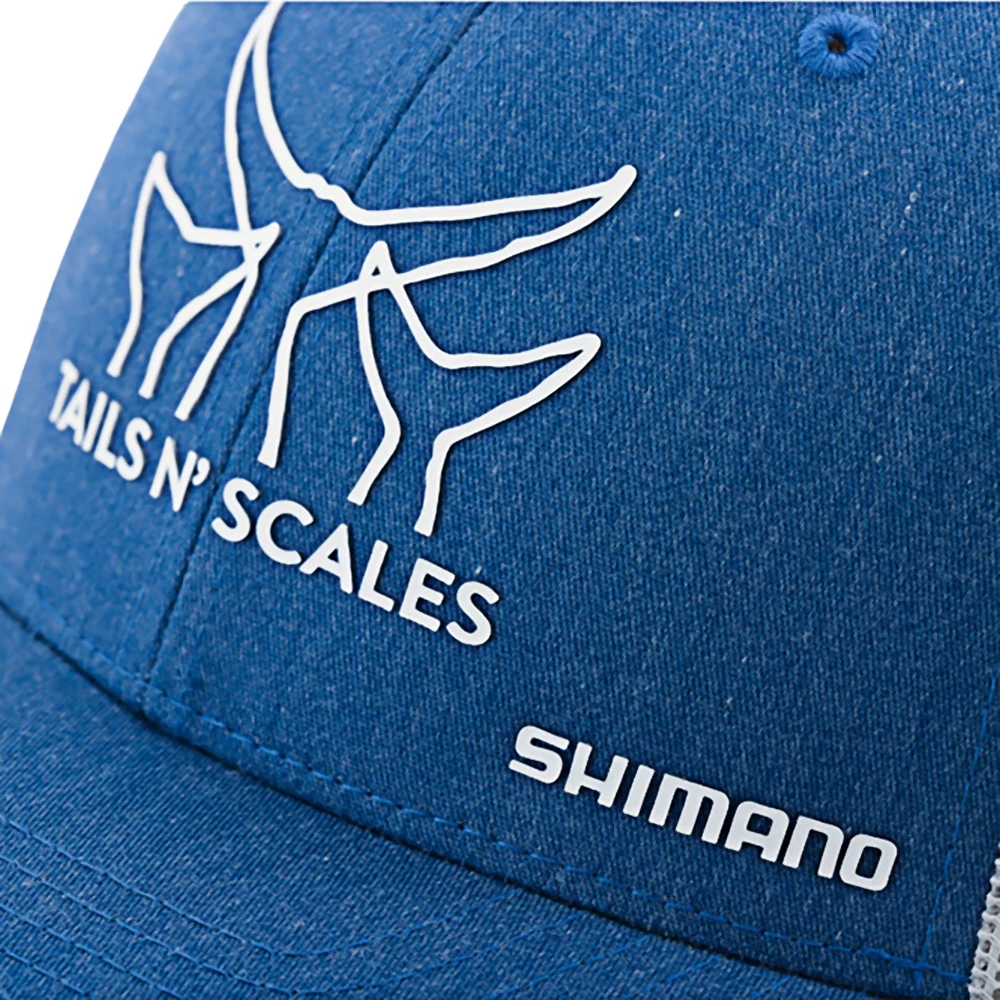 Shimano Tails N Scales Cap Blue 3 Shimano Tails N Scales Cap Blue - Image 3
