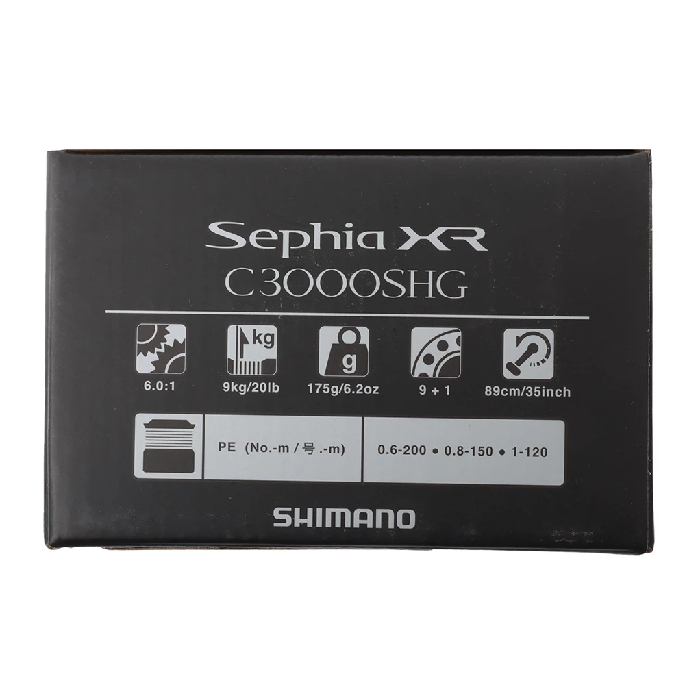 Shimano Sephia XR C3000SHG Spinning Reel 2 Shimano Sephia XR C3000SHG Spinning Reel - Image 2