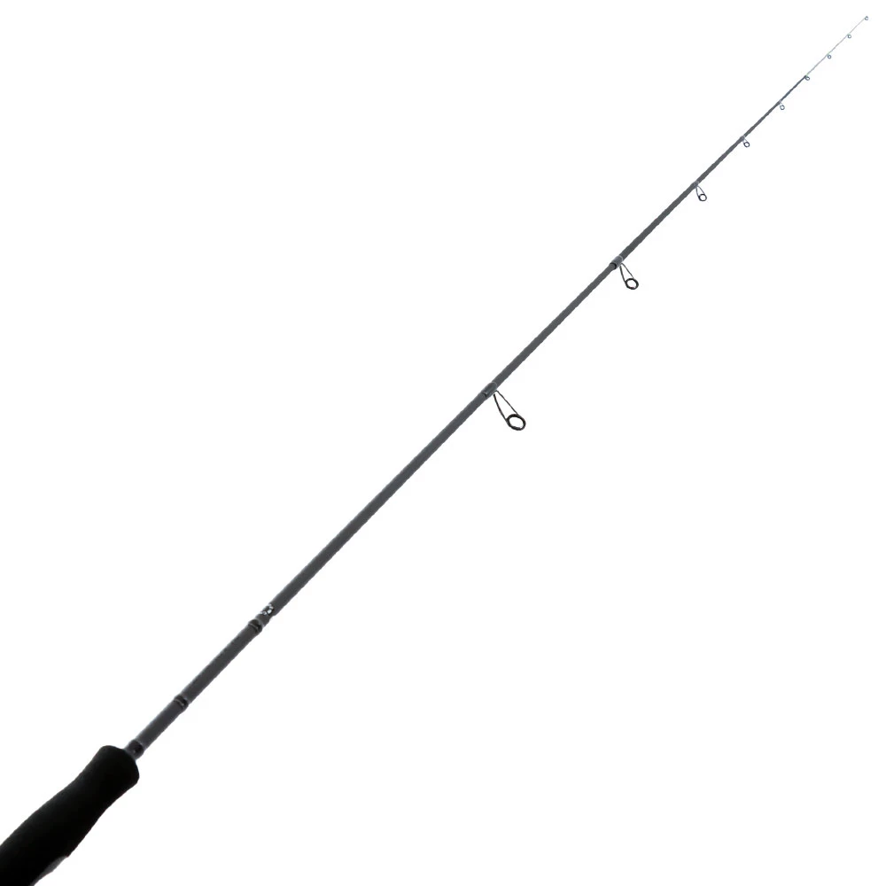 Shimano Blackout Medium Spinning Rod 8ft 2in 6-12lb 5-12g 2pc 1 Shimano Blackout Medium Spinning Rod 8ft 2in 6-12lb 5-12g 2pc