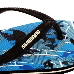 Shimano Jandals Blue Camo US8 -Shimano Sales Store 22579 4 n