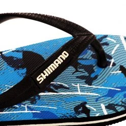 Shimano Jandals Blue Camo US7 -Shimano Sales Store 22580 4 n 1