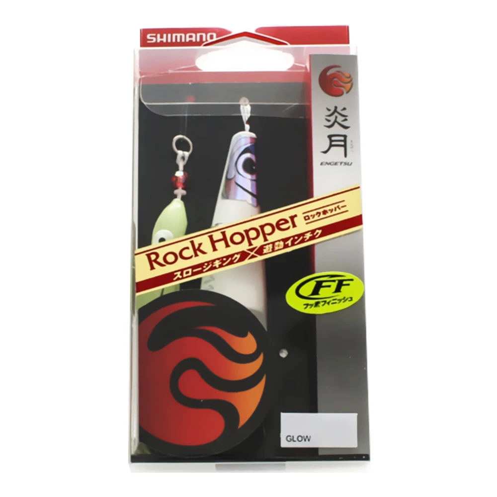Shimano Rock Hopper Sliding Inchiku Jig Glow 200g 1 Shimano Rock Hopper Sliding Inchiku Jig Glow 200g