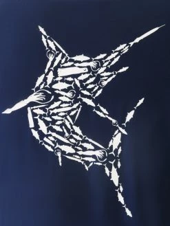 Shimano Lure'd In Marlin T-Shirt Navy Blue M -Shimano Sales Store 50092 05 n y 2