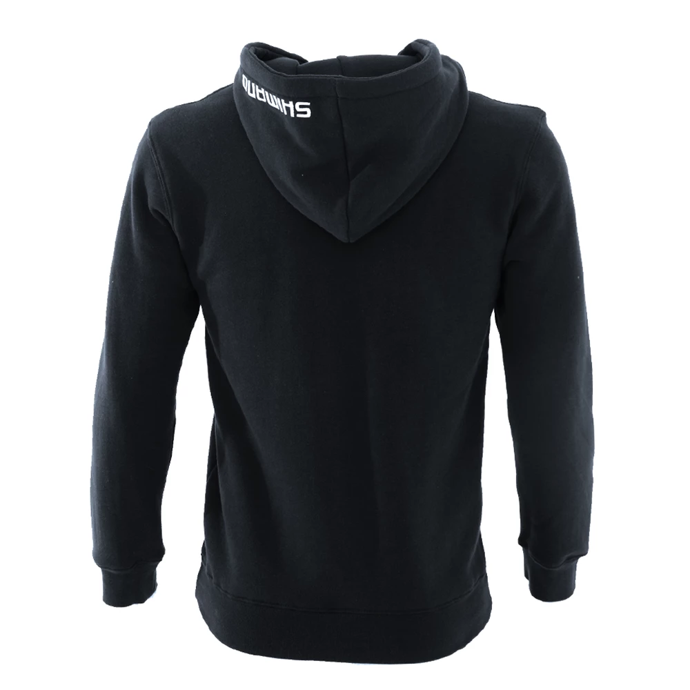 Shimano Charcoal Fleece Zip Up Hoodie Size XL 2 Shimano Charcoal Fleece Zip Up Hoodie Size XL - Image 2