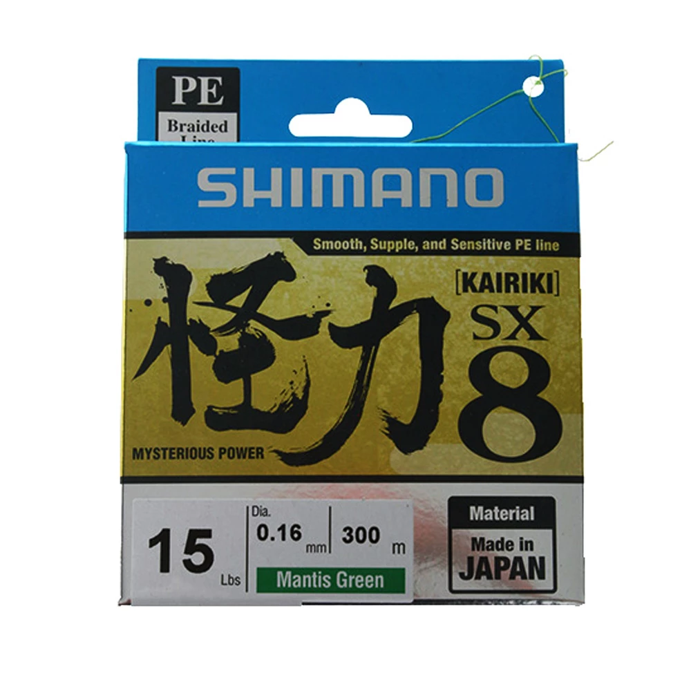Shimano Kairiki SX8 Braid Mantis Green 300m 2 Shimano Kairiki SX8 Braid Mantis Green 300m - Image 2