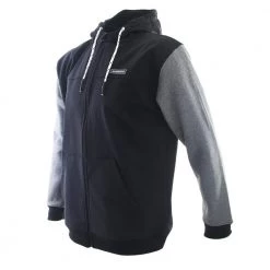 Shimano Bonded Fleece Hoodie Black/Grey 2XL
