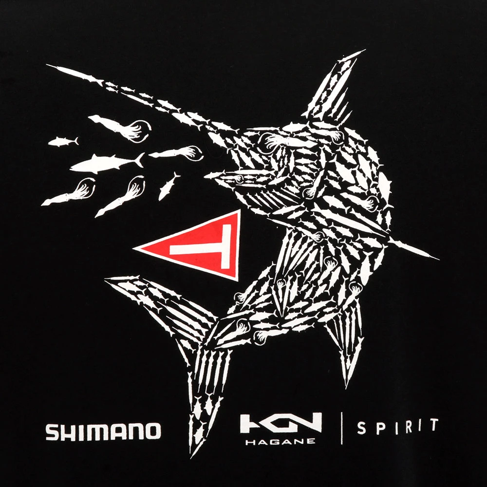 Shimano Lure'd In Swordfish T-Shirt Black S 4 Shimano Lure'd In Swordfish T-Shirt Black S - Image 4