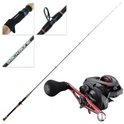 Shimano Genpu XT 200PG Backbone Baitcaster Combo 7ft 2-5kg 2pc