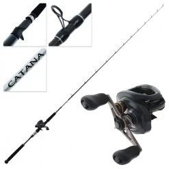 Shimano Curado 200HG K Catana Microjig Combo 6ft 6in 10-20lb 1pc