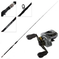Shimano Curado 150DC Maikuro II Baitcaster Combo 7ft 3-6kg 2pc