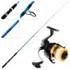 Shimano FX 4000 FC Kidstix Blue Kids Combo With Line 6ft 2-5kg 2pc