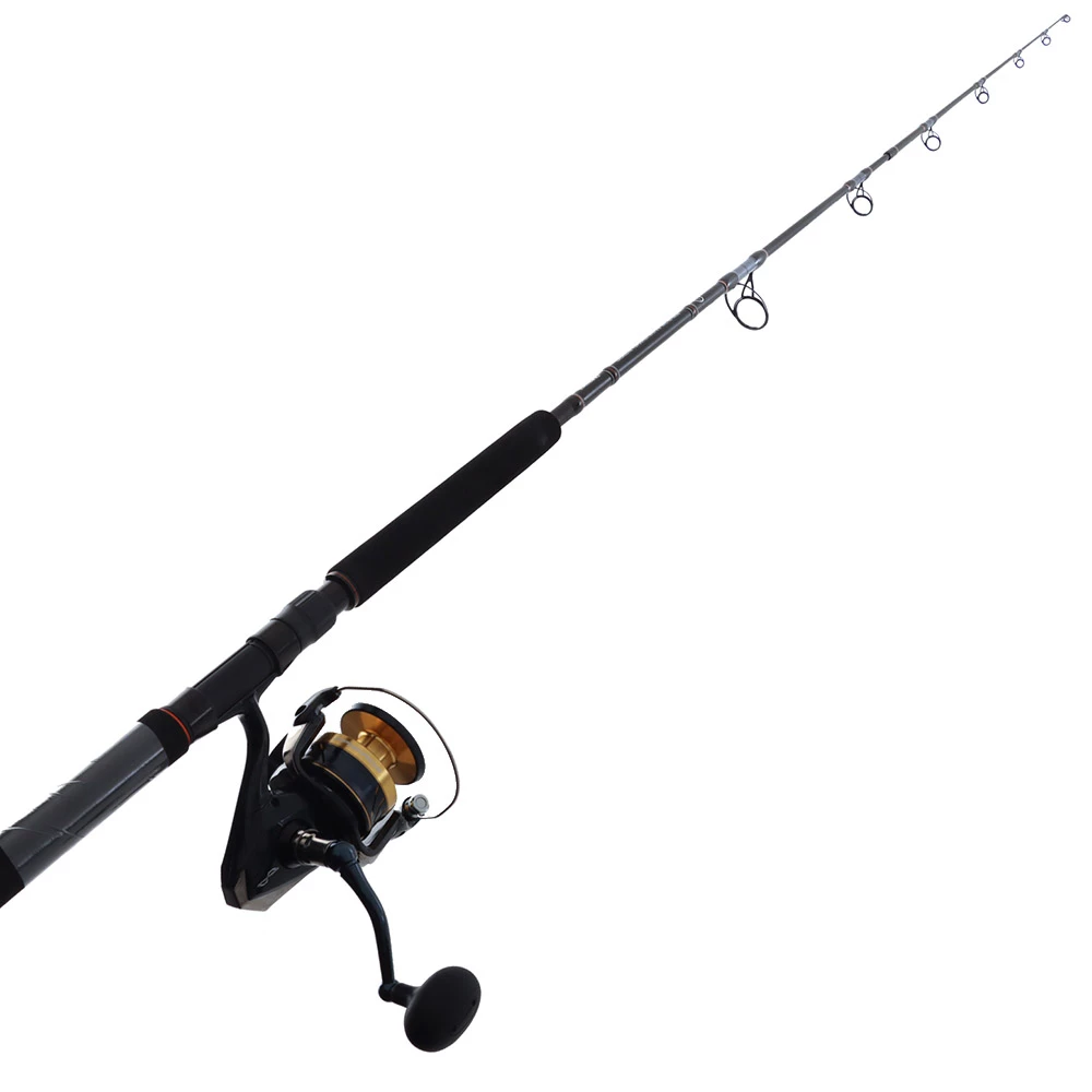 Shimano Spheros SWA 14000XG Topwater Travel Spin Combo 8ft 2in 50-80lb 3pc 1 Shimano Spheros SWA 14000XG Topwater Travel Spin Combo 8ft 2in 50-80lb 3pc