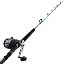 Shimano Tekota 800PG A Aquatip Standard Tip Level Wind Boat Combo With Braid 5ft 6in 24kg 1pc